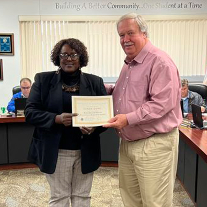 Linda Long wins Black History Month Educator Award